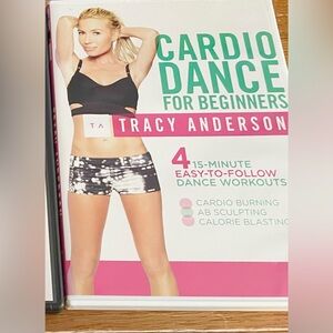 Free with purchase Tracy Anderson Dance Cardio Dance for Beginners DVD